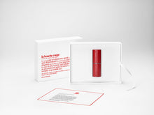 Load image into Gallery viewer, Red Fine Leather Refillable Lipstick Case
