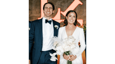 BRIDES feature - A Music-Inspired Wedding at a Concert Venue