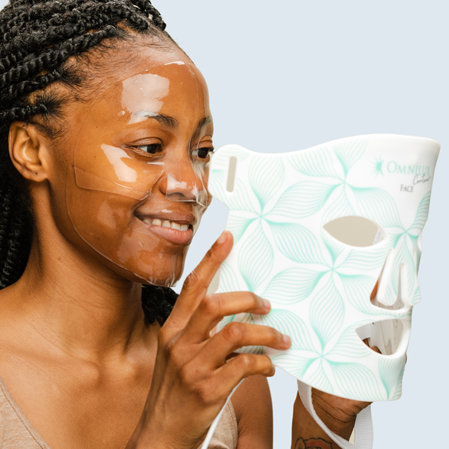Omnilux Hydrogel Facial Mask | Victoria Roggio Beauty Omnilux Hydrogel Facial Mask | Victoria Roggio Beauty