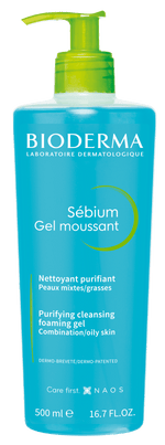 Sebium Purifying Cleansing Foaming Gel - Bioderma - Victoria Roggio Beauty