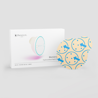 Blemish Eraser Hydrocolloid Refill Patches (20 ct) - Omnilux - Victoria Roggio Beauty