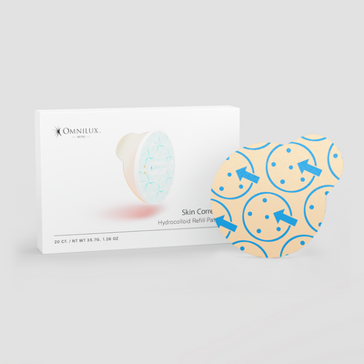 Skin Corrector Hydrocolloid Refill Patches (20 ct) - Omnilux - Victoria Roggio Beauty