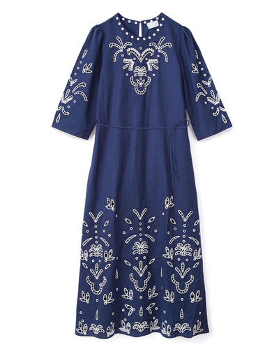 The Blue Athena Maxi Dress