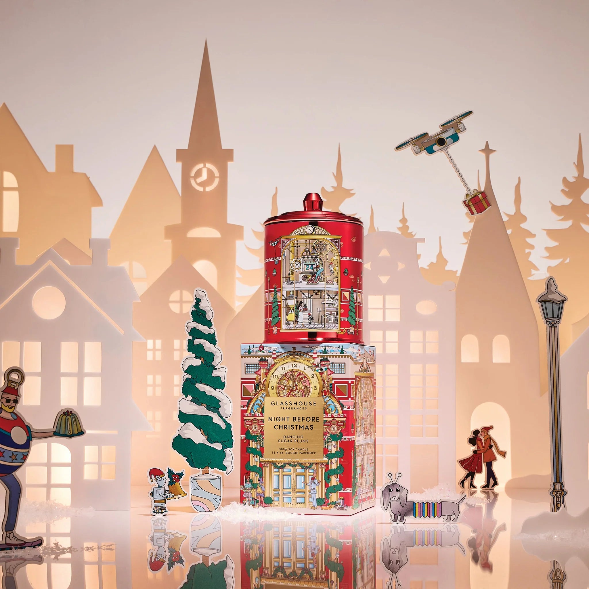 Night Before Christmas Candle - Thumbnail 4