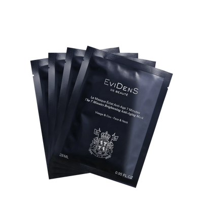 The 7 Minutes Brightening Anti-aging Mask- 4 Pack