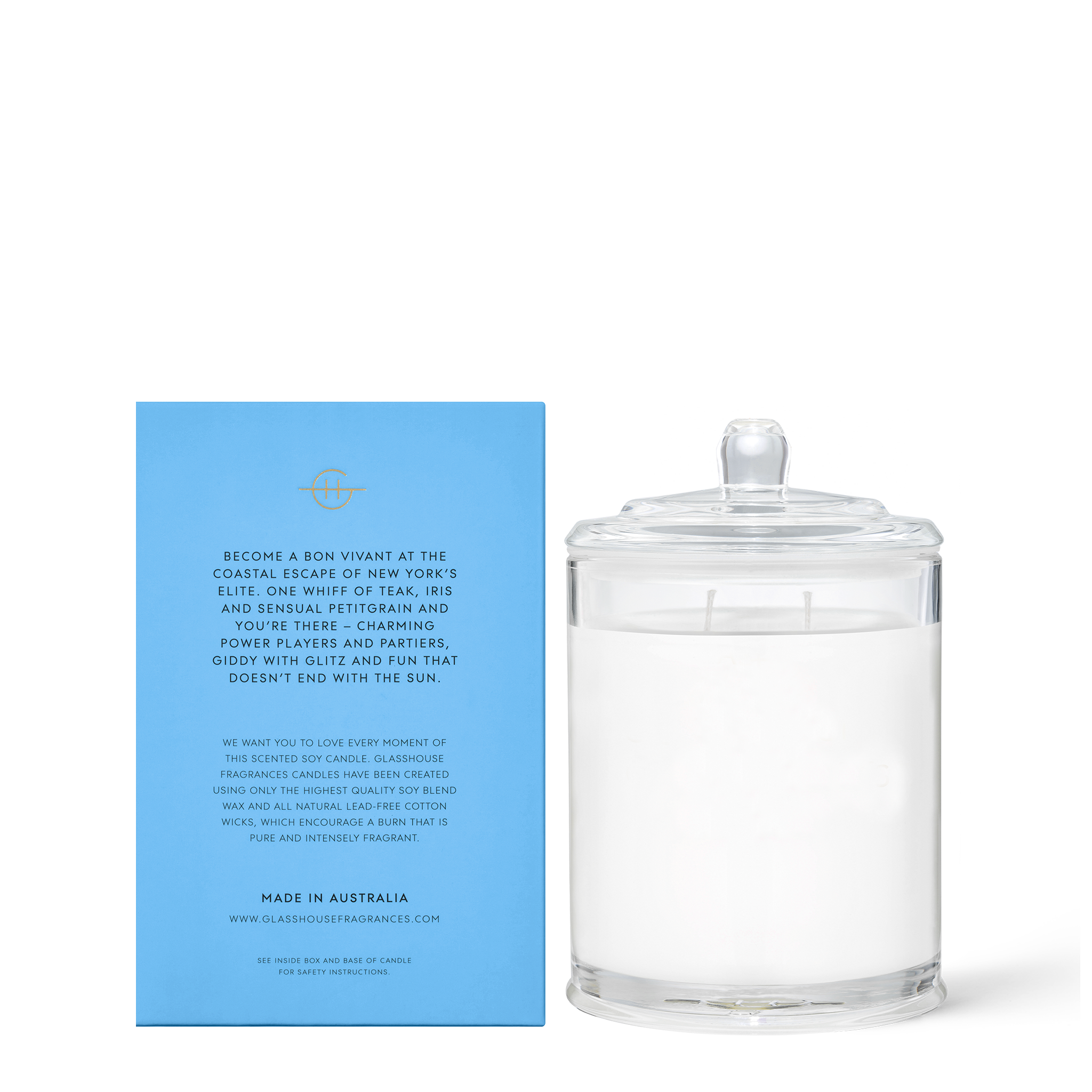 Glasshouse Fragrances The Hamptons Candle - Thumbnail 5