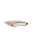 Beige Fine Leather Refillable Compact Case