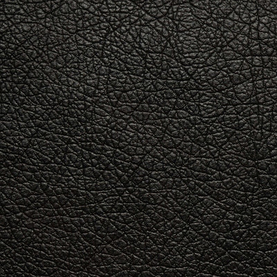 Black Fine Leather Refillable Compact Case