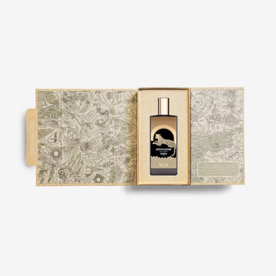 Philadelphia Boutique Spa, French Perfume, MEMO PARIS, African leather eau de parfum opened box, Victoria Roggio Beauty, Philadelphia Perfumes, Luxury Fragrances